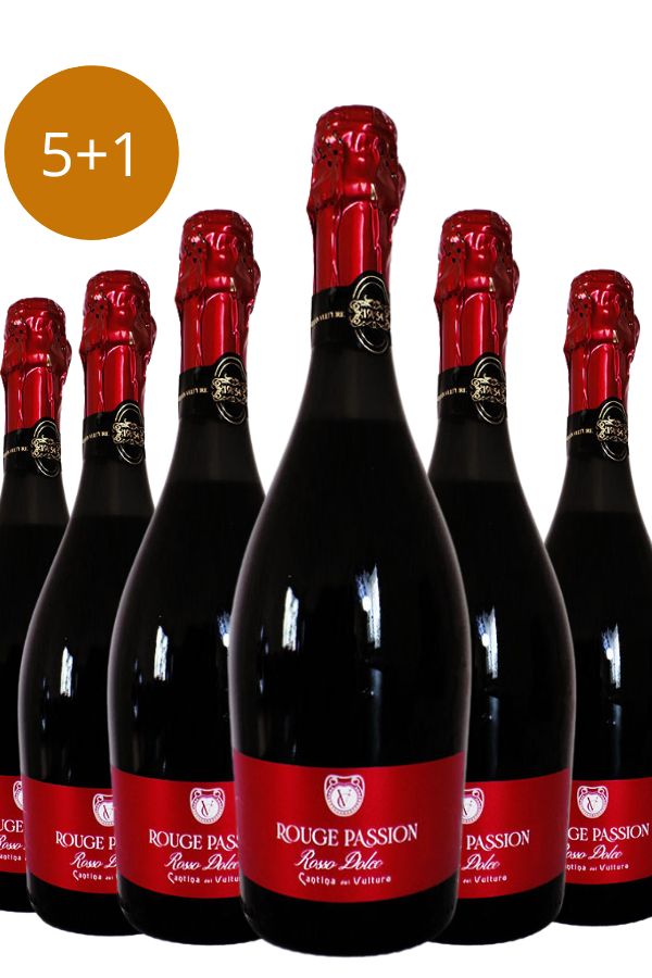 Rouge Passion - Spumante rosso 5+1