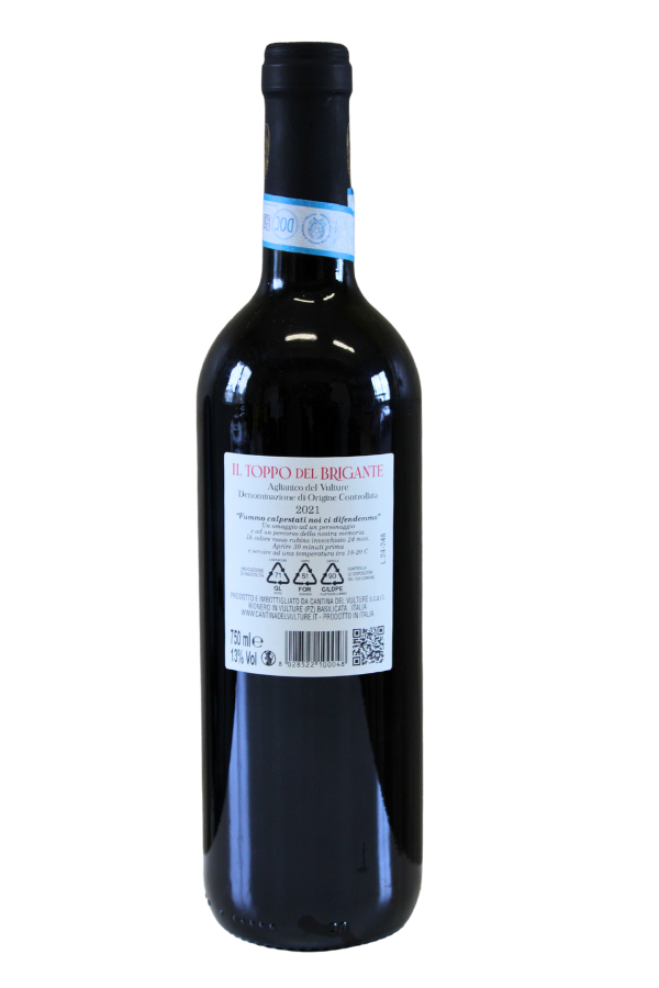 Il Toppo del Brigante - Aglianico del Vulture DOC