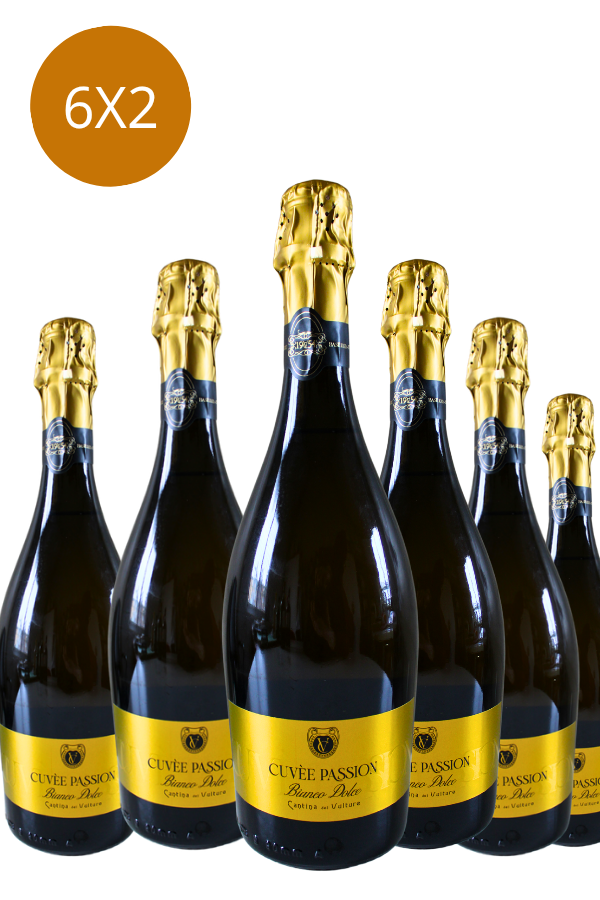 BOX PROMO 6X2. Cuvèe Passion - spumante bianco dolce