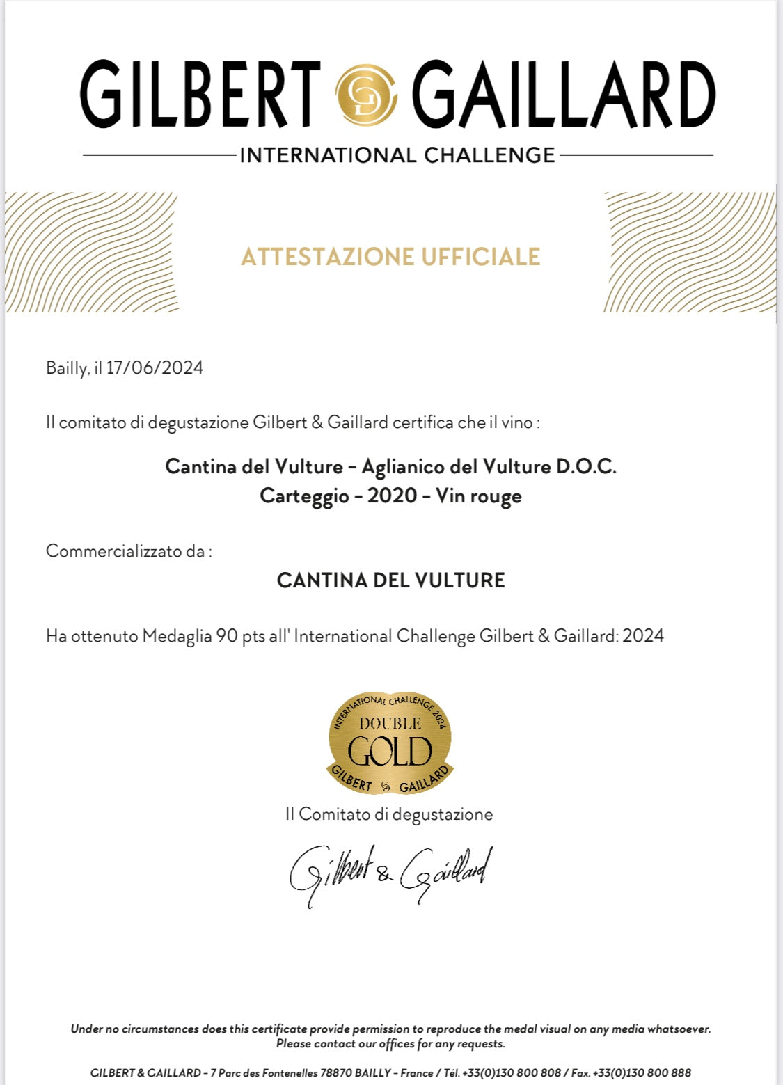 Carteggio - Aglianico del Vulture DOC