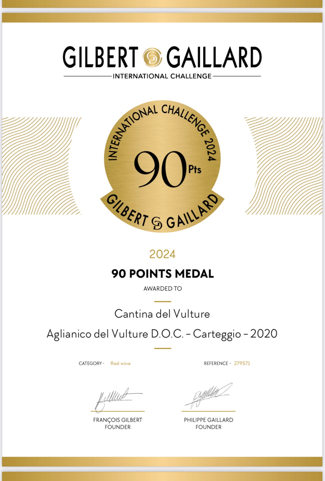 Carteggio - Aglianico del Vulture DOC